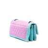 Chanel CC Quilted Bicolor Tweed Flap Secondhand