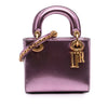 Dior Mini Metallic Glazed Calfskin Lady Dior Secondhand