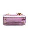 Dior Mini Metallic Glazed Calfskin Lady Dior Secondhand