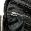 Prada Saffiano Trimmed Tessuto Shoulder Bag Secondhand