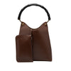 Gucci Leather Bamboo Top Handle Bag Secondhand