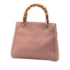 Gucci Small Calfskin Bamboo Shopper Satchel Secondhand
