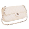 Secondhand Chanel Classic Caviar East West Single Flap