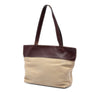 Chanel CC Canvas and Leather Tote Secondhand