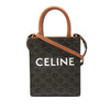 Celine Mini Triomphe Coated Canvas Vertical Cabas Satchel Secondhand