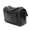 Chanel Mini Rectangular Classic Chevron Patent Single Flap Secondhand