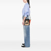 Celine Nano Tricolor Nubuck and Drummed Calfskin Luggage Tote Secondhand