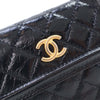 Chanel Quilted Shiny Aged Calfskin Waist Belt Bag Secondhand