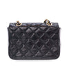 Chanel Quilted Shiny Aged Calfskin Waist Belt Bag Secondhand