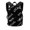 Balenciaga Small Faux Fur Diagonal Logo Everyday Backpack Secondhand