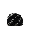Balenciaga Small Faux Fur Diagonal Logo Everyday Backpack Secondhand