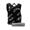 Balenciaga Small Faux Fur Diagonal Logo Everyday Backpack Secondhand