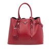 Prada Medium Saffiano Cuir Double Handle Satchel Secondhand