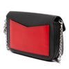 Dior Tricolor Leather Turn Lock Wallet on Chain Secondhand