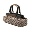 Gucci GG Canvas Wood Frame Handbag Secondhand