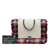 Chanel CC Tweed and Shearling Single Flap Secondhand