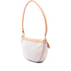 Burberry Mini Embossed Logo Canvas Olympia Shoulder Bag Secondhand