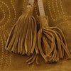 Ferragamo Stitched Suede Tassel Crossbody Secondhand