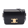 Celine Teen Shiny Calfskin Triomphe Crossbody Secondhand