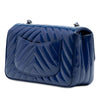 Chanel Mini Rectangular Classic Chevron Patent Single Flap Secondhand