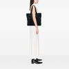 Prada Saffiano Trimmed Tessuto Tote Secondhand