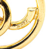 Secondhand Chanel Gold Plated CC Drop Clip-On Earrings