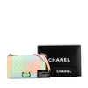 Chanel Old Medium Quilted Caviar Rainbow Boy Flap Secondhand