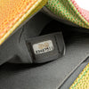 Chanel Old Medium Quilted Caviar Rainbow Boy Flap Secondhand