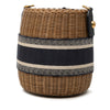 Dior Oblique Wicker Bucket Bag Secondhand