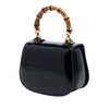 Secondhand Gucci Mini Patent Bamboo 1947 Top Handle Bag