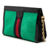 Gucci Small Suede Web Ophidia Chain Crossbody Secondhand