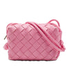 Bottega Veneta Candy Lambskin Intrecciato Loop Camera Bag Secondhand