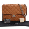 Chanel Maxi Quilted Washed Lambskin Chain Around Flap Secondhand