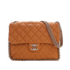 Chanel Maxi Quilted Washed Lambskin Chain Around Flap Secondhand