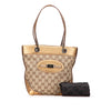 Gucci Small GG Canvas Punch Tote Secondhand