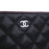 Chanel CC Quilted Caviar Toiletry Pouch Secondhand