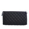 Chanel CC Quilted Caviar Toiletry Pouch Secondhand