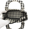 Dior Mini Embroidered Canvas Houndstooth Lady D Lite Secondhand