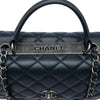 Secondhand Chanel Large Lambskin Trendy CC Top Handle Flap