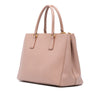 Prada Saffiano Lux Galleria Double Zip Front Pocket Satchel Secondhand