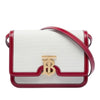 Burberry Small Canvas TB Flap Crossbody Secondhand