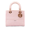 Dior Medium Embroidered Canvas Cannage Lady D Lite Secondhand