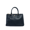 Prada Medium Saffiano Lux Galleria Double Zip Satchel Secondhand