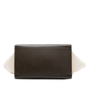 Celine Small Tricolor Leather Trapeze Satchel Secondhand
