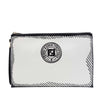 Fendi Joshua Vides Leather FF Logo Clutch Secondhand