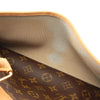 Louis Vuitton LOUIS VUITTON Deauville Bowling Vanity Monogram Handbag M47270 PVC coated canvas leather Brown Used Women Secondhand