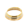Secondhand Tri-Color 18k Gold Tubogas Necklace - '80s