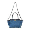 Secondhand Valentino Rockstud 2-Way Denim Bag - '00s