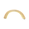 Secondhand Tri-Color 18k Gold Tubogas Necklace - '80s