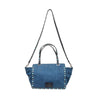 Secondhand Valentino Rockstud 2-Way Denim Bag - '00s